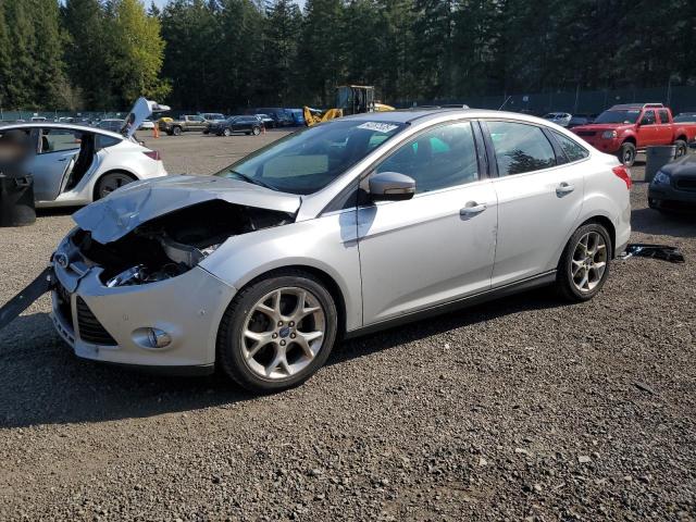 FORD FOCUS SEL 2012 silver  gas 1FAHP3H29CL330699 photo #1