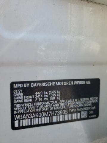 2021 BMW 228I - WBA53AK00M7H73905