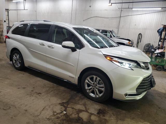 Vin: 5tdeskfc0ms026226, lot: 54136685, toyota sienna limited 20214