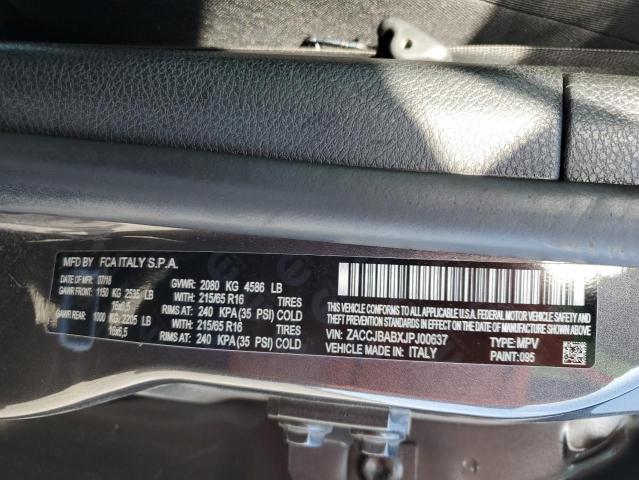 2018 JEEP RENEGADE S ZACCJBABXJPJ00637