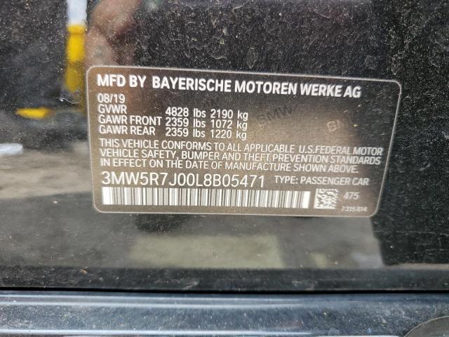 2020 BMW 330XI - 3MW5R7J00L8B05471