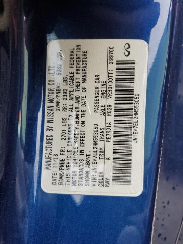 2017 INFINITI Q60 PREMIU JN1EV7EL2HM553050