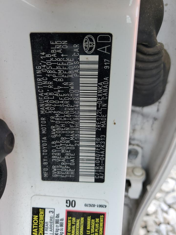 Lot #3139723075 2014 TOYOTA COROLLA L