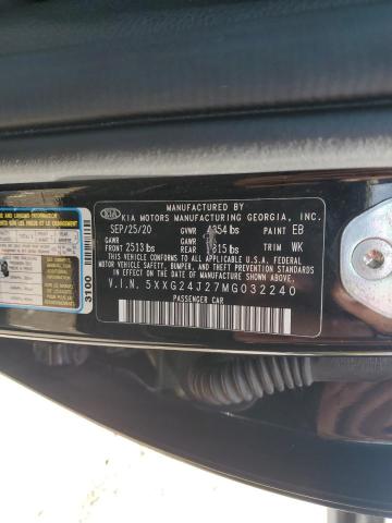 2021 KIA K5 LX - 5XXG24J27MG032240