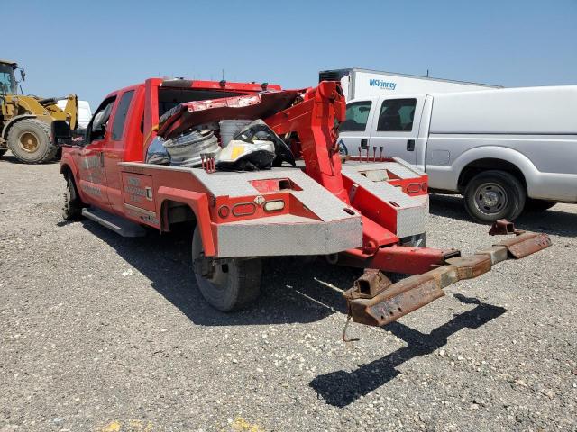 FORD F350 SUPER 2016 red 4dr ext gas 1FD8X3G68GEB56354 photo #4