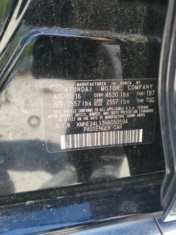 2017 HYUNDAI SONATA HYB - KMHE34L13HA050594