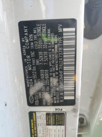 2017 HYUNDAI SANTA FE S KM8SN4HF7HU247378