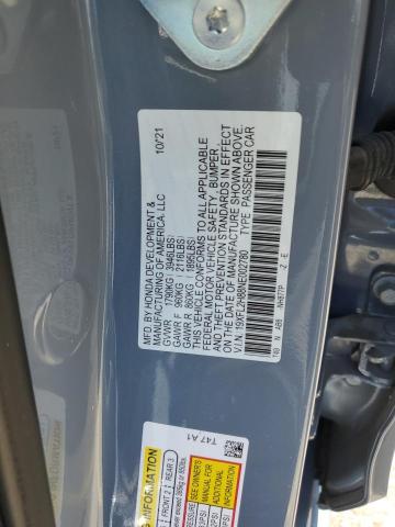 2022 HONDA CIVIC SPOR - 19XFL2H88NE002780