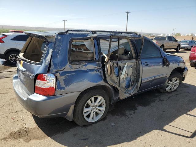 TOYOTA HIGHLANDER 2006 blue  hybrid engine JTEDW21A960010839 photo #4