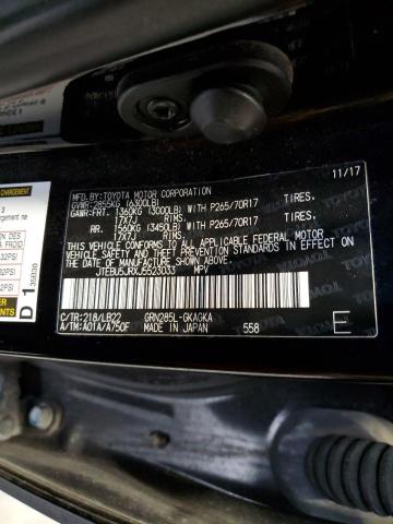 2018 TOYOTA 4RUNNER SR - JTEBU5JRXJ5523033