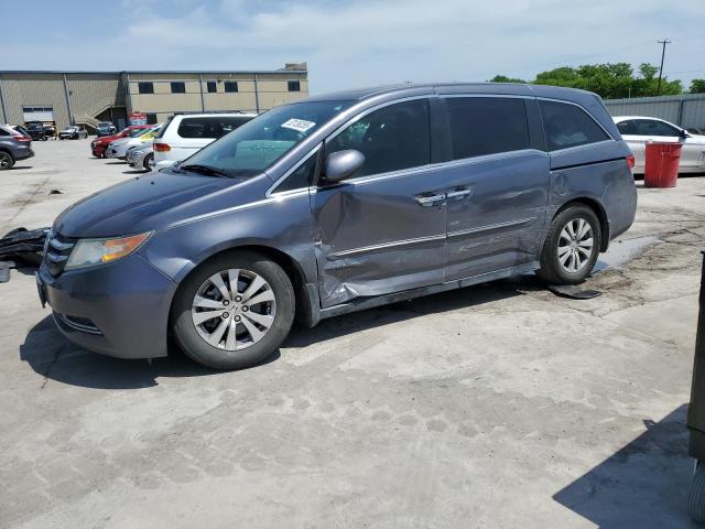 HONDA ODYSSEY EX 2016 gray  gas 5FNRL5H63GB015091 photo #1
