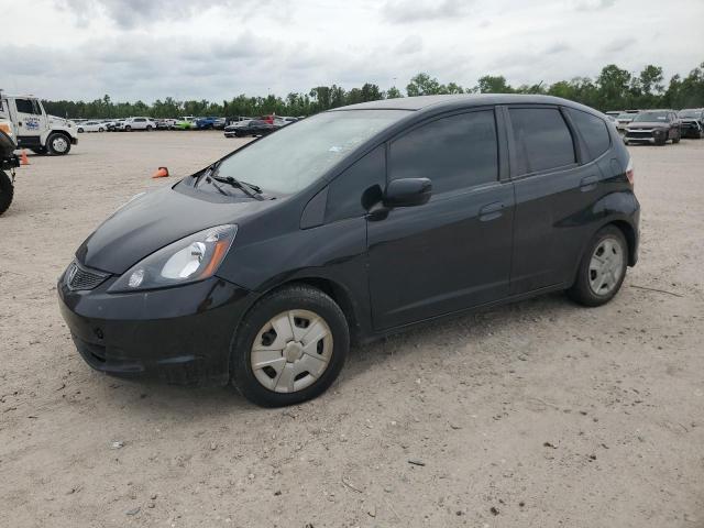HONDA FIT 2013 black  gas JHMGE8H31DC025571 photo #1