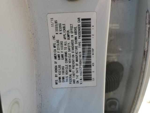 2016 HONDA ACCORD SPO - 1HGCR2F58GA074676
