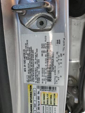 2016 FORD FUSION TIT - 3FA6P0K9XGR180377
