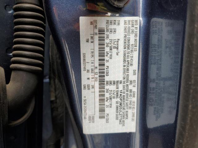 2018 FORD FOCUS SEL - 1FADP3M20JL277943