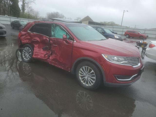 Vin: 2lmtj8kr1gbl36642, lot: 52174735, lincoln mkx select 20164
