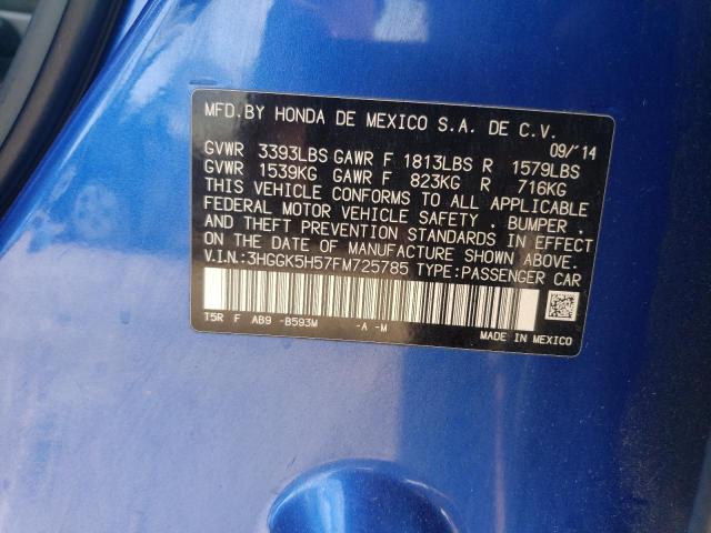 2015 HONDA FIT LX - 3HGGK5H57FM725785