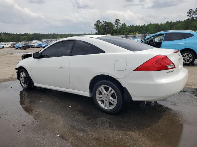 HONDA ACCORD EX 2007 white  gas 1HGCM72697A020183 photo #3