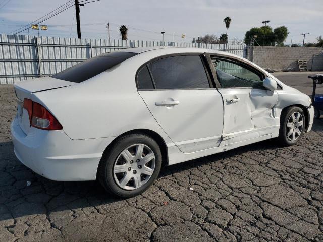 HONDA CIVIC LX 2010 white sedan 4d gas 19XFA1F56AE079019 photo #4