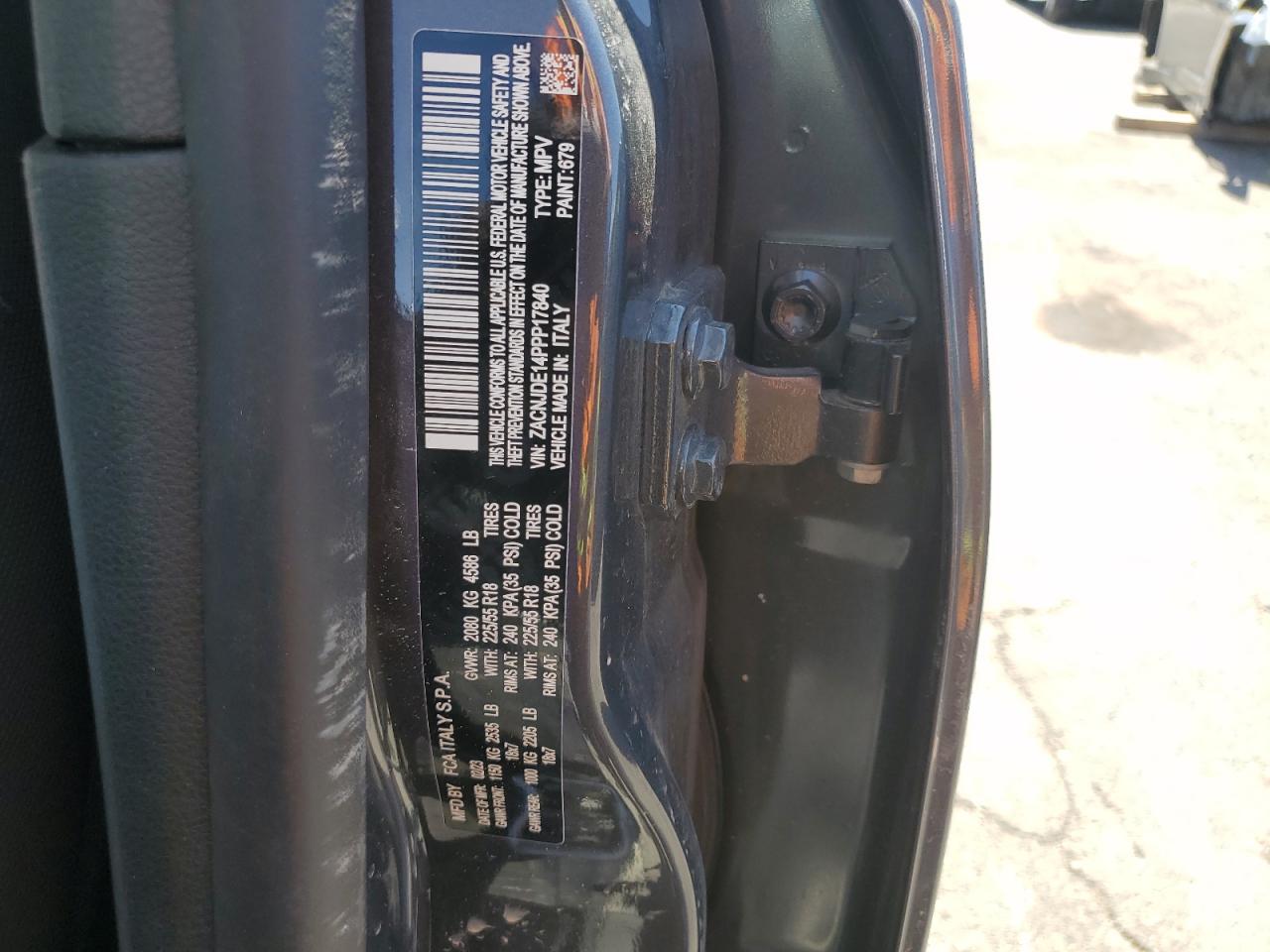 JEEP RENEGADE ALTITUDE