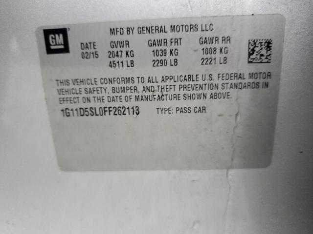 2015 CHEVROLET MALIBU 2LT - 1G11D5SL0FF262113