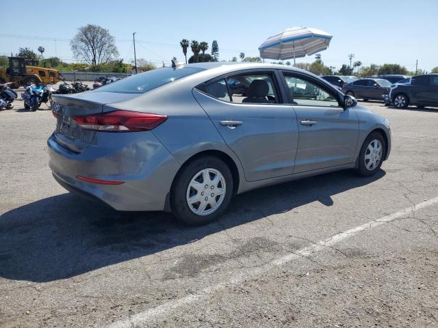 HYUNDAI ELANTRA SE 2017 gray sedan 4d gas KMHD74LF5HU407560 photo #4