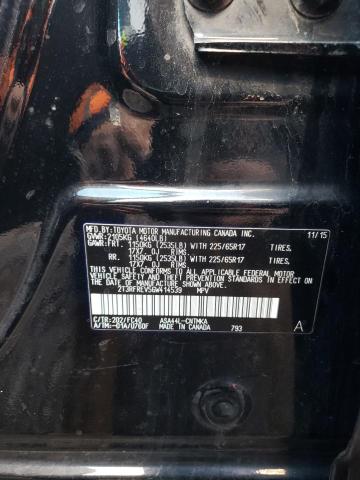 2016 TOYOTA RAV4 XLE - 2T3RFREV5GW414539