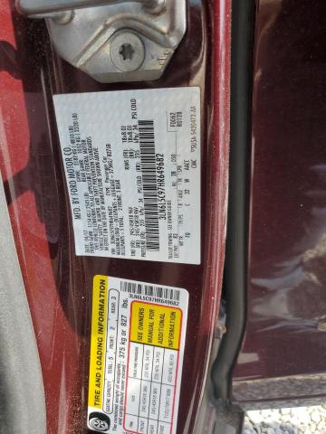 2017 LINCOLN MKZ SELECT 3LN6L5C97HR649682