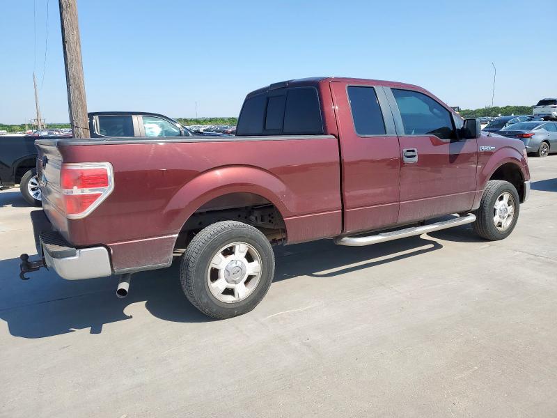 FORD F150 SUPER 2009 burgundy  Gasoline 1FTRX12879KC61168 photo #4