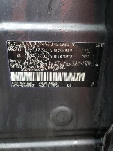 2017 TOYOTA RAV4 LIMIT - 2T3DFREV5HW630421