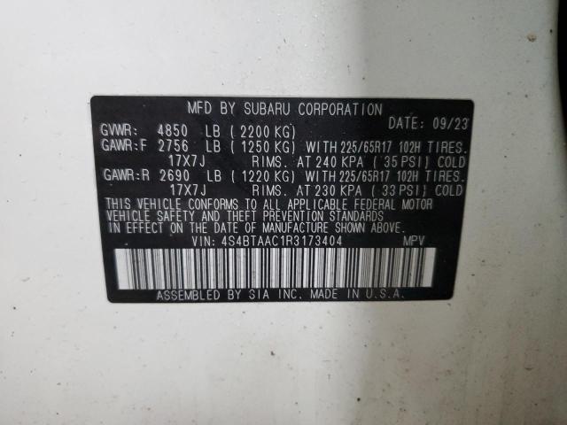 2024 SUBARU OUTBACK 4S4BTAAC1R3173404