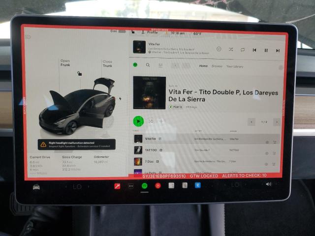 2023 TESLA MODEL 3 - 5YJ3E1EB8PF693510