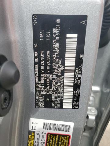2021 TOYOTA HIGHLANDER - 5TDGZRBH4MS081292