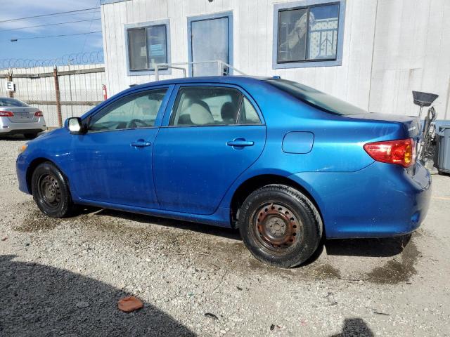TOYOTA COROLLA BA 2010 blue sedan 4d gas 1NXBU4EE0AZ174665 photo #3