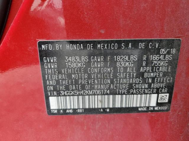 2019 HONDA FIT LX - 3HGGK5H42KM706174