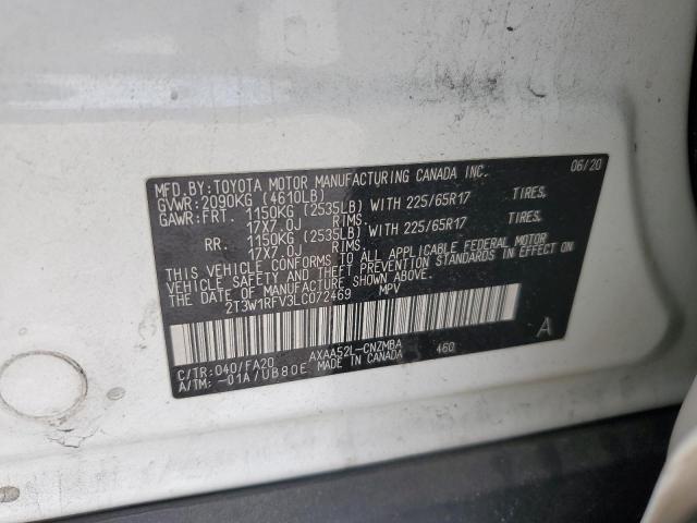2020 TOYOTA RAV4 XLE - 2T3W1RFV3LC072469