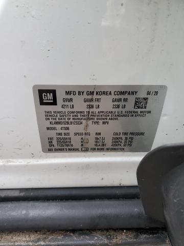 2020 BUICK ENCORE GX - KL4MMDS28LB123334
