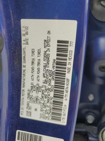 2022 TOYOTA TACOMA DOU - 3TYCZ5AN6NT101742