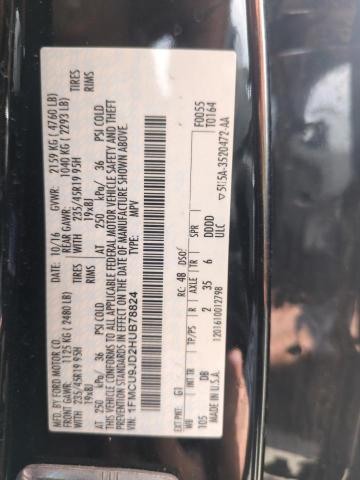 2017 FORD ESCAPE TIT - 1FMCU9JD2HUB78824