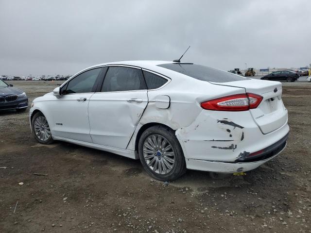 FORD FUSION SE 2013 white sedan 4d hybrid engine 3FA6P0LU8DR178609 photo #3