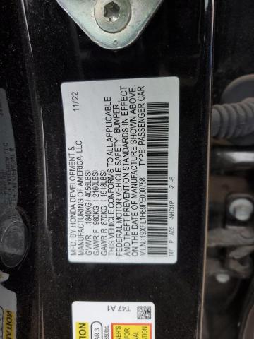 2023 HONDA CIVIC SPOR - 19XFL1H89PE000758