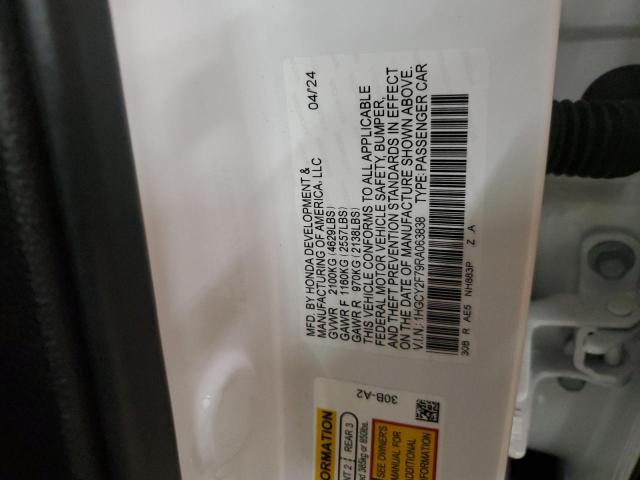 2024 HONDA ACCORD HYB - 1HGCY2F79RA063838