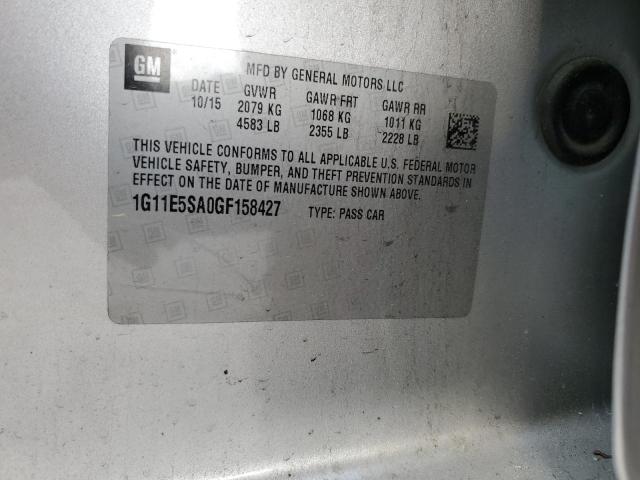 2016 CHEVROLET MALIBU LIM - 1G11E5SA0GF158427