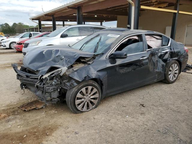 HONDA ACCORD EXL 2013 black  gas 1HGCR2F87DA255550 photo #1
