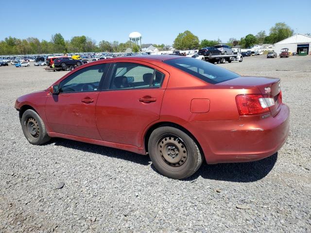 MITSUBISHI GALANT ES 2009 maroon  gas 4A3AB36F59E001573 photo #3