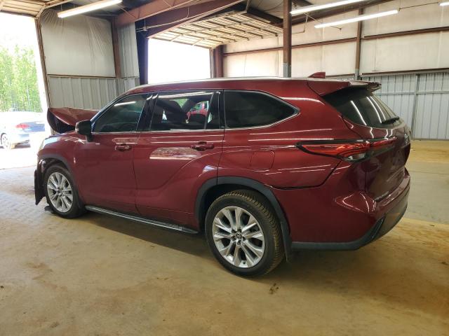 Vin: 5tddzrbh2ns190452, lot: 53355615, toyota highlander limited 20222