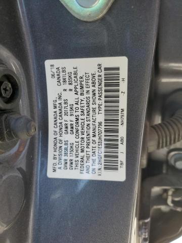 2018 HONDA CIVIC SI - 2HGFC1E53JH707796