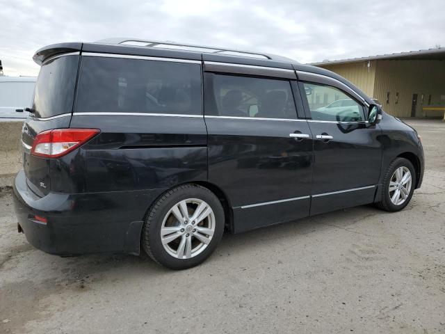 NISSAN QUEST S 2011 black  gas JN8AE2KPXB9011893 photo #4