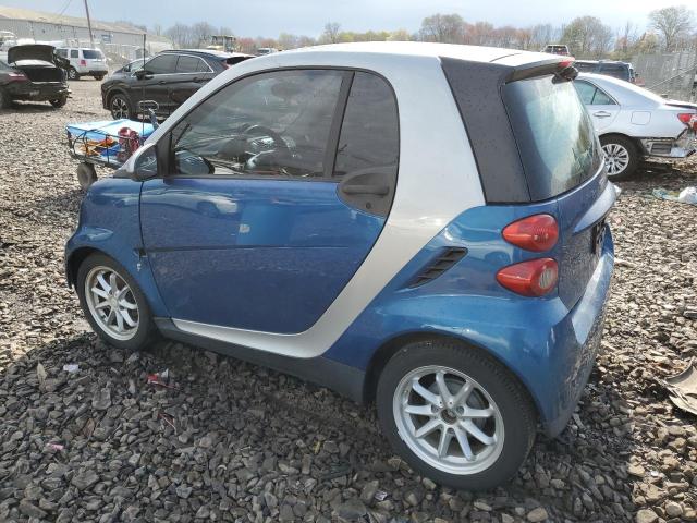 SMART FORTWO PUR 2008 blue  gas WMEEJ31X08K095175 photo #3