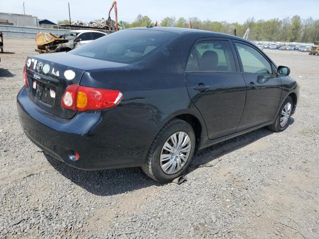 TOYOTA COROLLA BA 2009 black sedan 4d gas JTDBL40E79J051926 photo #4